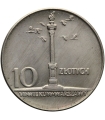 10 złotych Mała kolumna, 1966, stan 1-