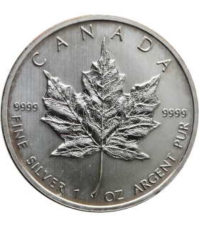 Kanada 5 dolarów Liść klonowy, 2011, Ag999, 1Oz, kapsel Fabulous