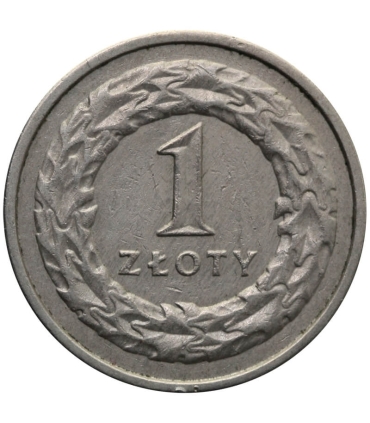 1 złoty, 1990, stan 2-