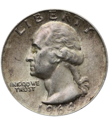 USA, 1/4 dolara Waszyngton, 1964, stan 2-