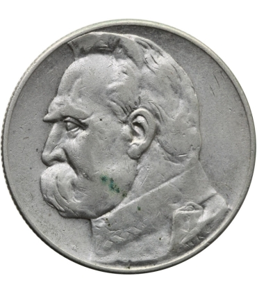 5 złotych Piłsudski 1935, stan 3