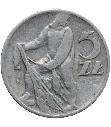 5 zł rybak, 1958, st. 3