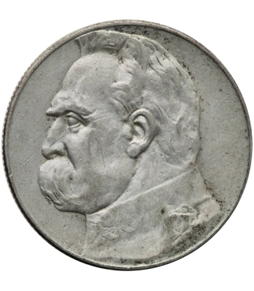 5 złotych Piłsudski 1936, stan 3