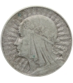 10 złotych Głowa kobiety 1933, stan 3