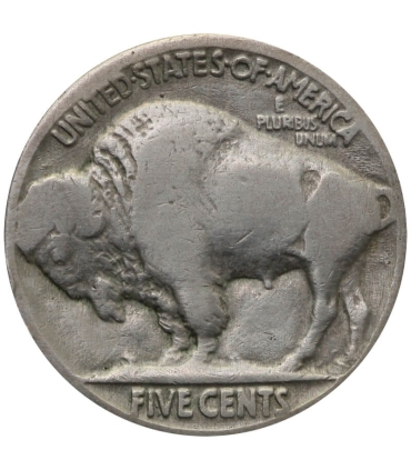 USA 5 centów głowa Indianina / bizon, 1934