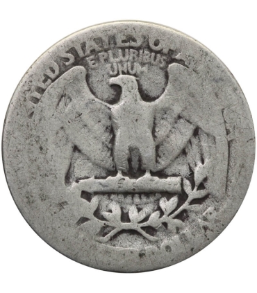 USA ¼ dolara (quarter, 25 centów), 1935, ćwierćdolarówka Waszyngtona, Ag900