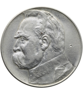 10 złotych Józef Piłsudski 1936, stan 3