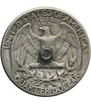 USA ¼ dolara (quarter, 25 centów), 1961 ćwierćdolarówka Waszyngtona, srebro Ag900