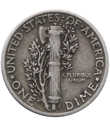 10 centów (one dime), 1942, srebro Ag900