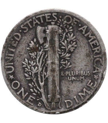 10 centów (one dime), 1936, srebro Ag900