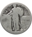 USA ¼ dolara (quarter, 25 centów), Standing Liberty, 1916-1930, srebro Ag900