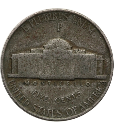 USA 5 centów głowa Indianina / bizon