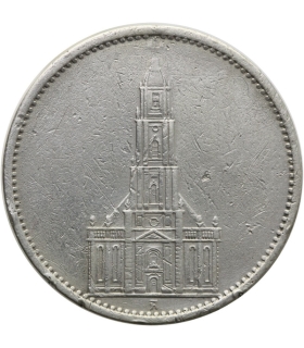 5 marek, Kościół / Wieża, srebro, 1935, A, st. 3