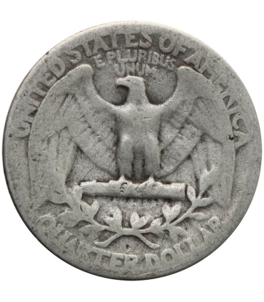 USA ¼ dolara (quarter, 25 centów), 1944 ćwierćdolarówka Waszyngtona, srebro Ag900