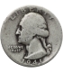 USA ¼ dolara (quarter, 25 centów), 1941 ćwierćdolarówka Waszyngtona, D, srebro Ag900