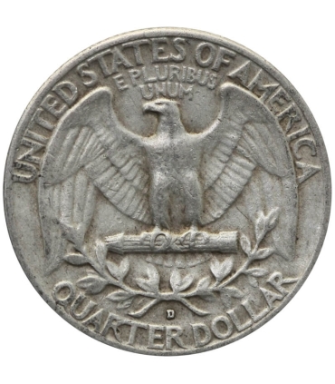 USA ¼ dolara (quarter, 25 centów), 1961 ćwierćdolarówka Waszyngtona, srebro Ag900