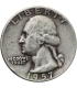 USA ¼ dolara (quarter, 25 centów), 1957 ćwierćdolarówka Waszyngtona, srebro Ag900