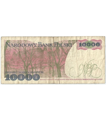 10000 zł Stanisław Wyspiański 1988, seria BL, stan 3-/4+