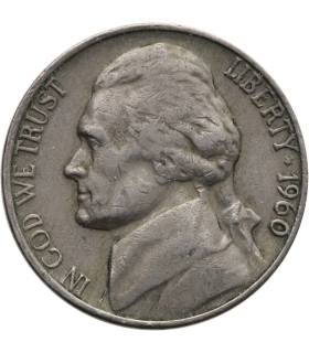 USA 5 centów głowa Indianina / bizon