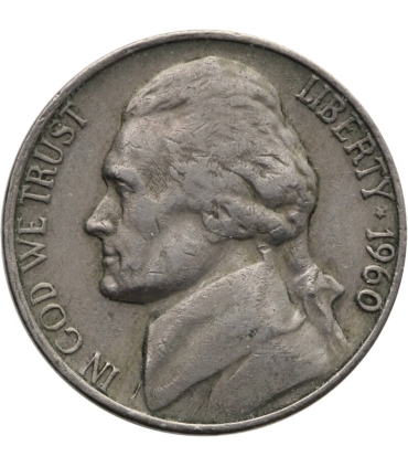 USA 5 centów głowa Indianina / bizon