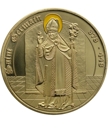 Francja – token Monnaie de Paris 2018: Auxerre Abbaye Saint-Germain