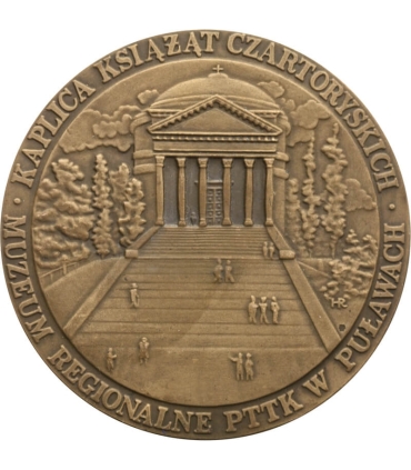 Medal Adam Kazimierz Czartoryski 1734-1823 – Kaplica Książąt Czartoryskich Puławy