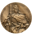 Medal PTAiN Bolesław Chrobry, Poznań, Kołobrzeg,  Kraków, Poznań, Gniezno