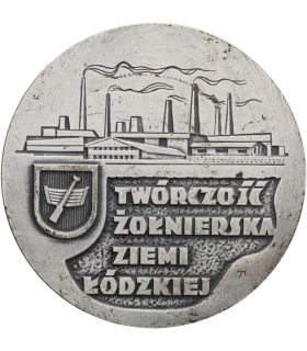 Medal „Twórczość Żołnierska Ziemi Łódzkiej” – Łódź – Sztuka Intarsja