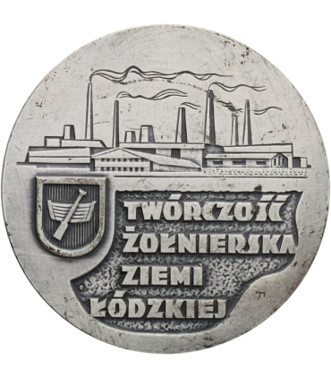 Medal „Twórczość Żołnierska Ziemi Łódzkiej” – Łódź – Sztuka Intarsja