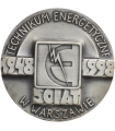 Medal Technikum Energetyczne im. S. Staszica w Warszawie 1948–1998 – 50 lat