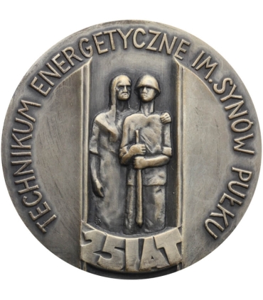 Medal Technikum Energetyczne im. S. Staszica w Warszawie 1948–1998 – 50 lat
