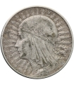 10 złotych Głowa kobiety 1932, stan 3+, dość ładny detal