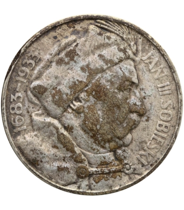 10 zł Jan III Sobieski 1933, stan 3+