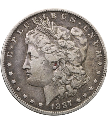 USA 1 dolar, Dolar Morgana, 1921, D, stan 3