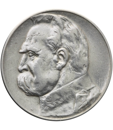 5 złotych Piłsudski 1935, stan 3-