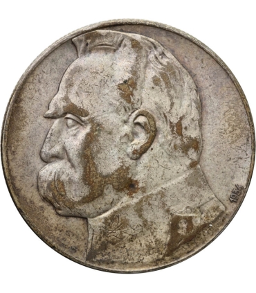 10 złotych Piłsudski 1934, stan 3, Strzelecki