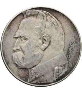 10 złotych Józef Piłsudski 1936, stan 3