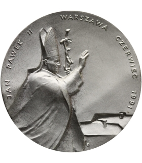 Medal Jan Paweł II, 200 rocznica Konstytucji 3 maja, srebro Ag999