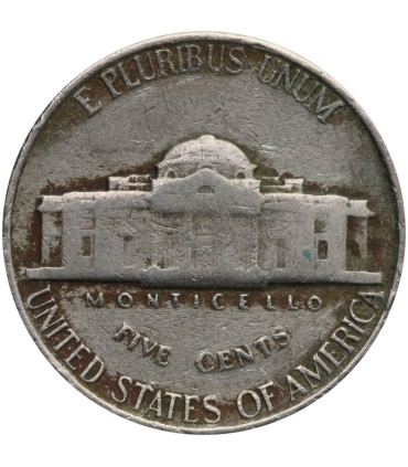 USA 5 centów głowa Indianina / bizon