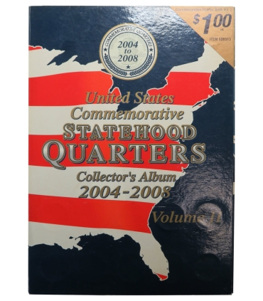 Zestaw 50 monet USA 25 centów State Quarters 2004–2008 UNC – 25 stanów