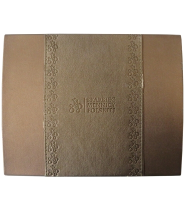 Zestaw 10 numizmatów Zamki i Pałace w etui, certyfikaty