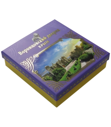 Zestaw 5 x 2 $ 2014 Niue Island – Pałac Woroncowa Krym, Srebro Ag999