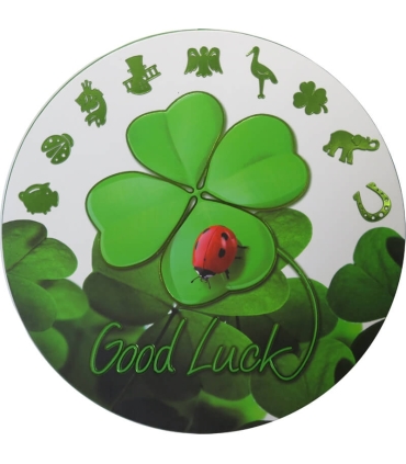 Good Luck – zestaw 9 srebrnych monet 1 Dollar Niue Island 2014, Ag 999, etui, certyfikaty