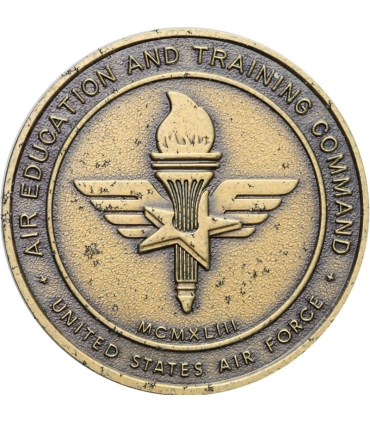 Challenge Coin Dowództwa Edukacji i Szkolenia Powietrznego (AETC) US Air Force