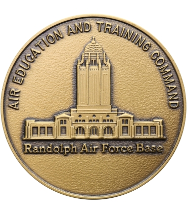 Challenge Coin Dowództwa Edukacji i Szkolenia Powietrznego (AETC) US Air Force
