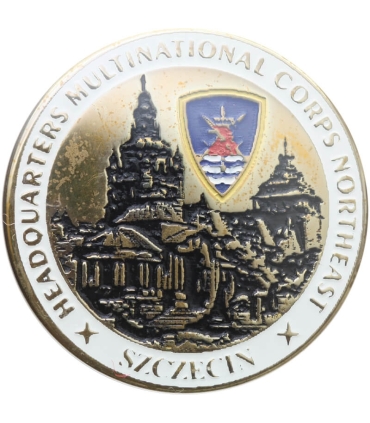 Personalny Challenge Coin Dowódcy MNC NE – gen. broni Zygmunt Sadowski