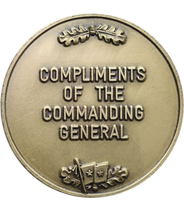 Personalny Challenge Coin Dowódcy 3. Dywizji Pancernej (Spearhead) US Army, Dla Generała