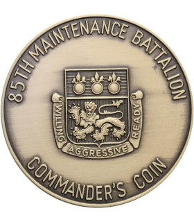 Commander's Coin – 85th Maintenance Battalion (US Army), Po Generale