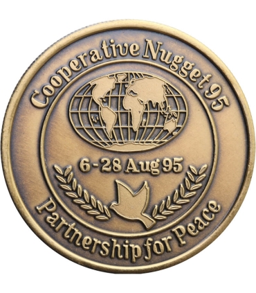HISTORYCZNY Challenge Coin – Cooperative Nugget 95 – Po Generale