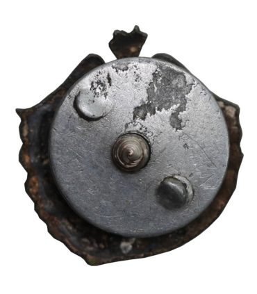 Odznaka 25-lecia KS Tramwajarz Łódź (1936–1961), wersja z nakrętką